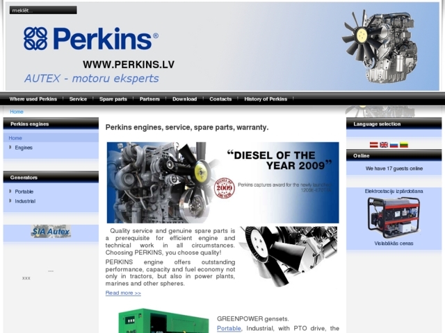 Autex, Perkins, SIA